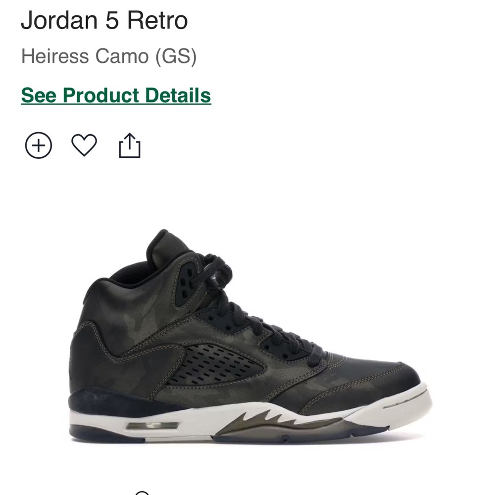 Jordan 5 Retro Heiress Camo
